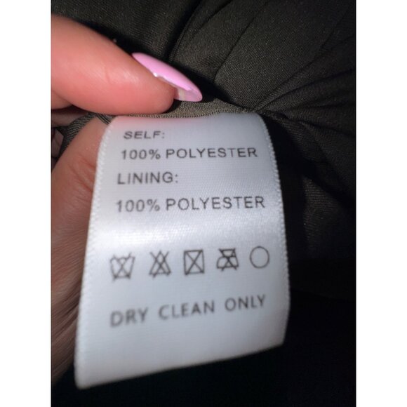 Anthropologie Harlyn Size 8 Green Military Jumpsuit Utility Coverall Army‎ Pants - Picture 9 of 9